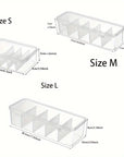 Data Cable Organizer Case Classification Dustproof Card Organizer with Lid Clutter Collection Box for Office Home