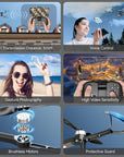4K Camera Drone with Brushless Motor