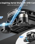 4K Camera Drone with Brushless Motor